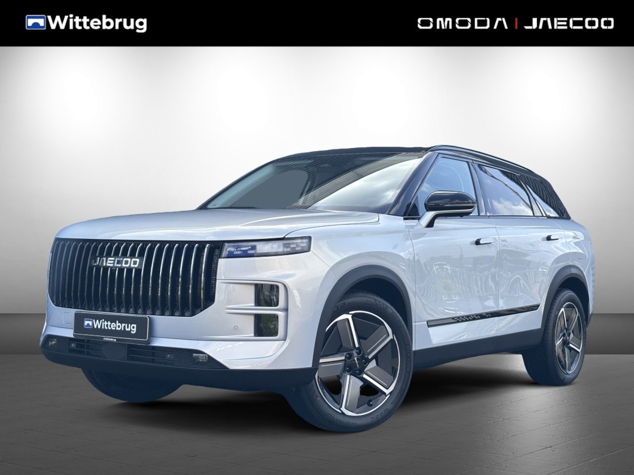 Jaecoo 7 - 1.5 PHEV Exclusive 20 Inch velgen met 1500 KG trekgewicht, 1200 KM RANGE Navigatie, Elektr - AutoWereld.nl