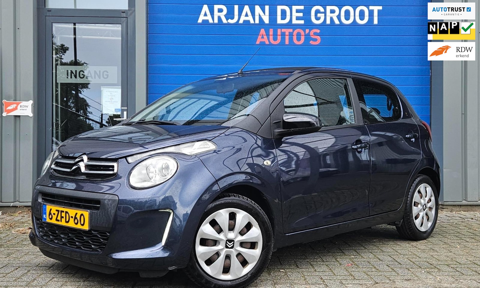 Citroën C1 - 1.0 e-VTi Airscape Feel 5Drs Airco Bleutooth NAP! - AutoWereld.nl