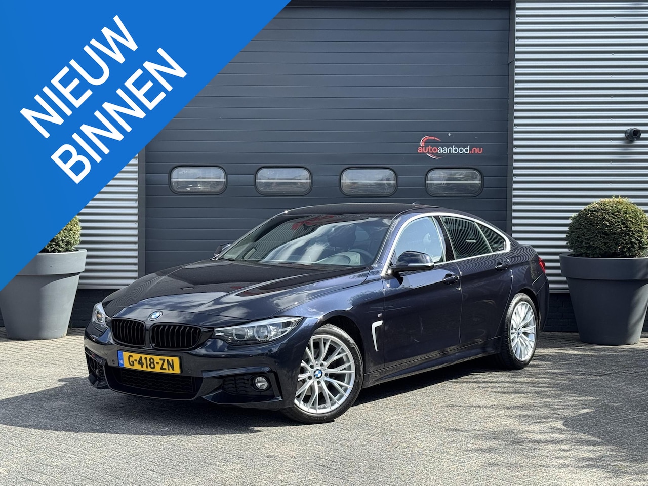 BMW 4-serie Gran Coupé - 420i High Executive M-Sport | Navigatie | Parkeersensoren | 18 Inch Lichtmetalen Velgen | - AutoWereld.nl