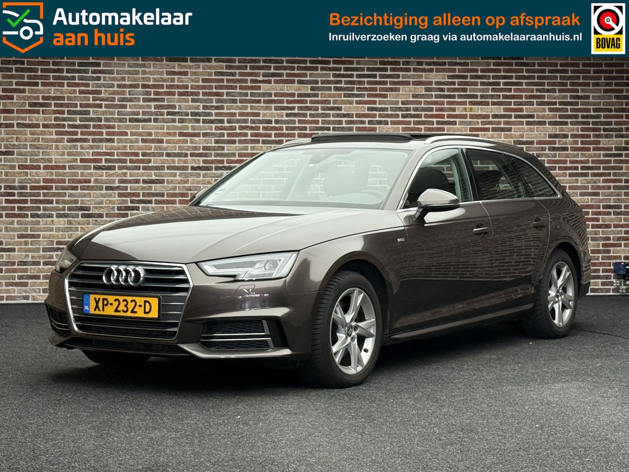 Audi A4 Avant - 1.4 TFSI Sport S line edition Panorama Led Massage Trekhaak Virtual - AutoWereld.nl