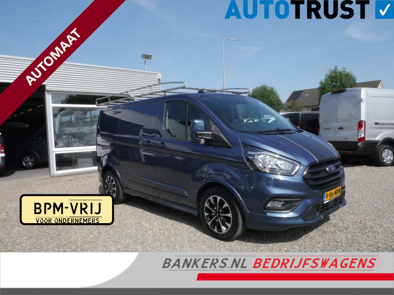 Ford Transit Custom - 2.0 TDCI 170PK L1H1 Sport Automaat Airco - AutoWereld.nl