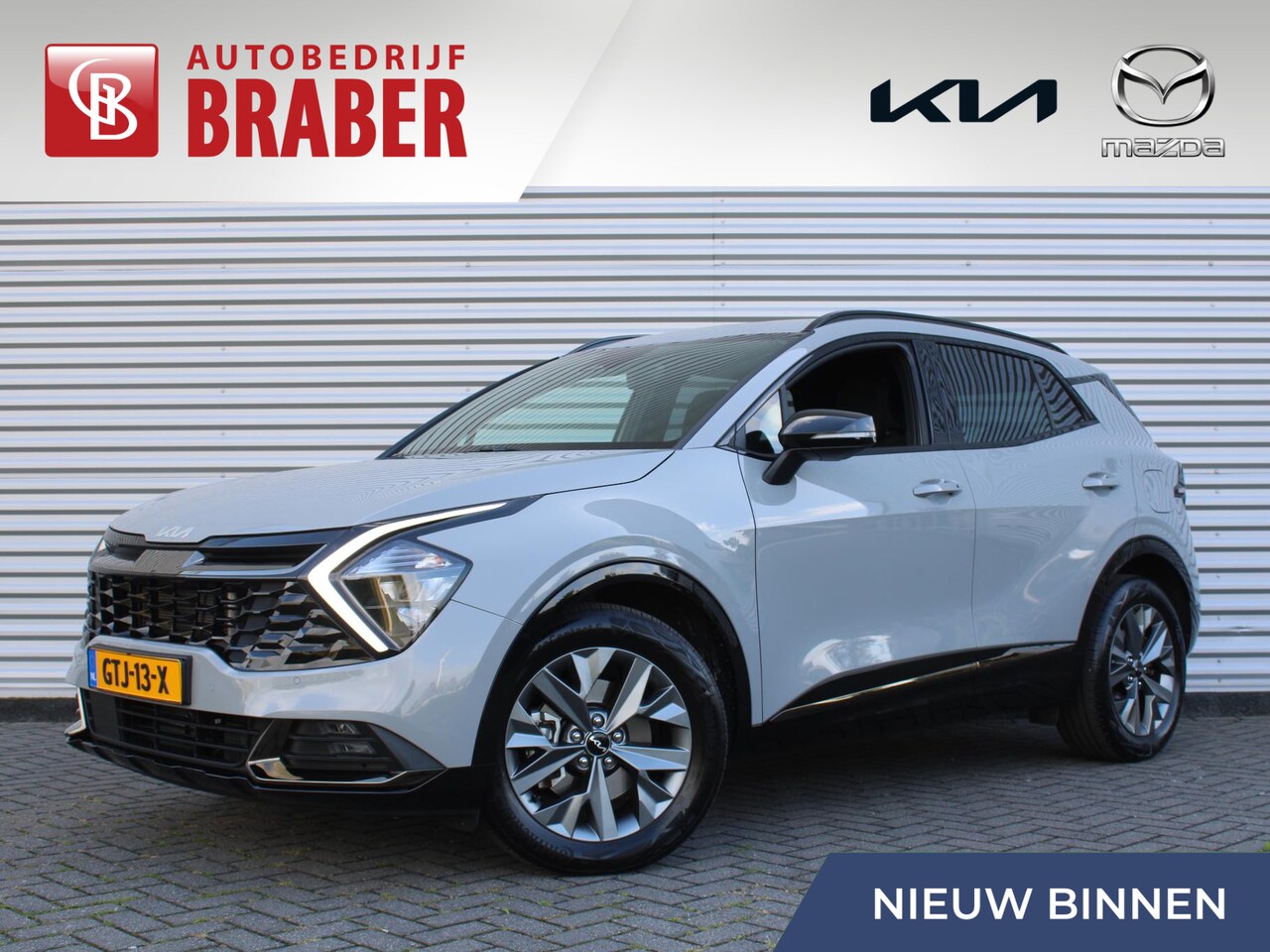 Kia Sportage - 1.6 T-GDi Hybrid Dark Edition | Stuur-/stoelverwarming v+a | Elek. stoelverstelling | Crui - AutoWereld.nl
