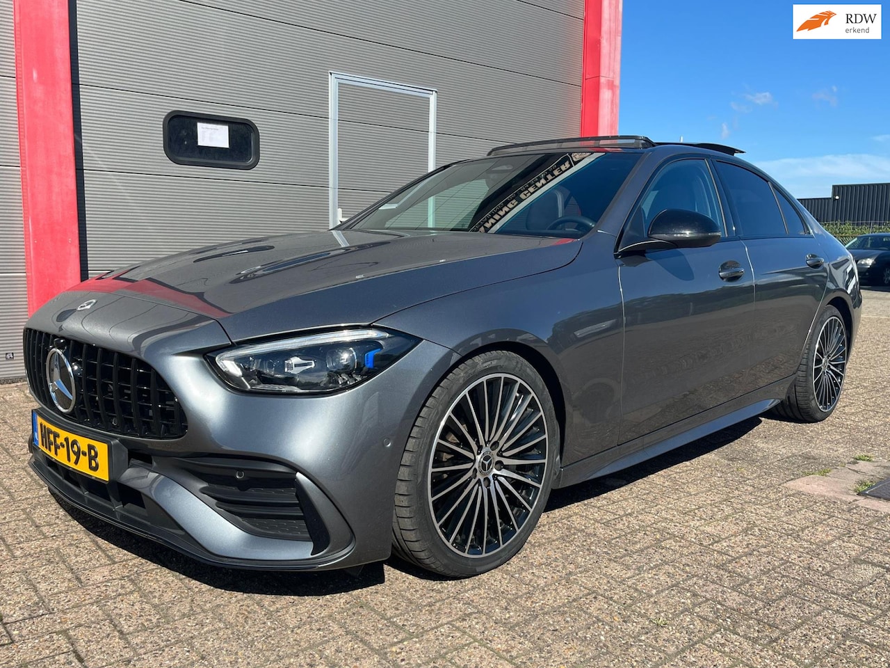 Mercedes-Benz C-klasse - 300 4MATIC AMG Line - Panoramadak - AutoWereld.nl