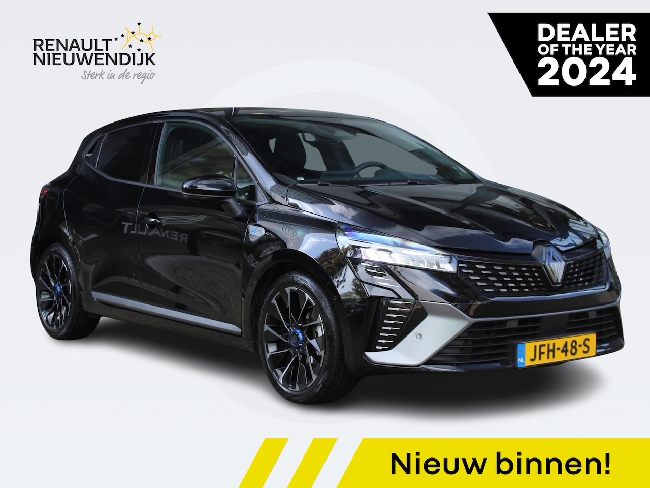 Renault Clio - 1.6 E-Tech Full Hybrid 145 esprit Alpine AUTOMAAT / PACK CITY PREMIUM / 9,3'' NAVI / 10.25 - AutoWereld.nl