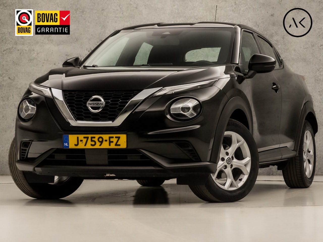 Nissan Juke - 1.0 DIG-T Acenta Sport (APPLE CARPLAY, GROOT NAVI, CAMERA, LED KOPLAMPEN, SPORTSTOELEN, ZW - AutoWereld.nl
