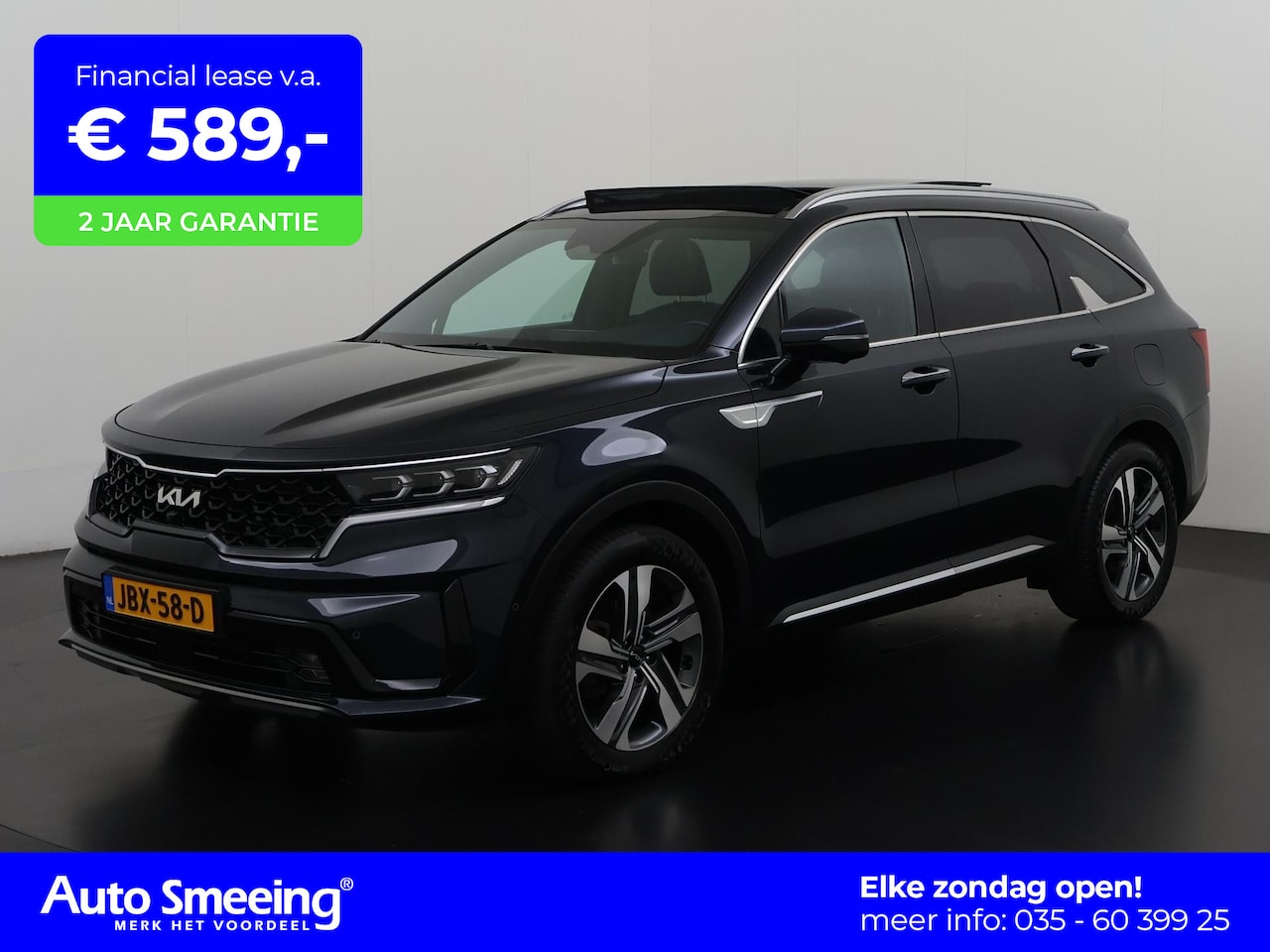 Kia Sorento - 1.6 T-GDI Plug-in Hybrid 4WD ExecutiveLine 7p. | Trekhaak | Panoramadak | Zondag Open! - AutoWereld.nl