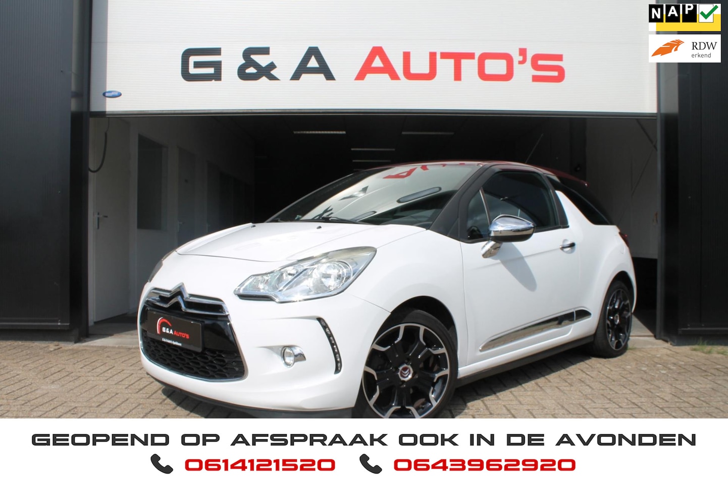 Citroën DS3 - 1.6 Sport Chic / Airco / Navi / PDC / 155PK / isofix - AutoWereld.nl