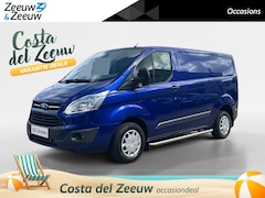 Ford Transit Custom - 270 2.2 TDCI L1H1 Trend 100pk | Dealer onderhouden | Navigatie | Parkeer sensoren | Trekha