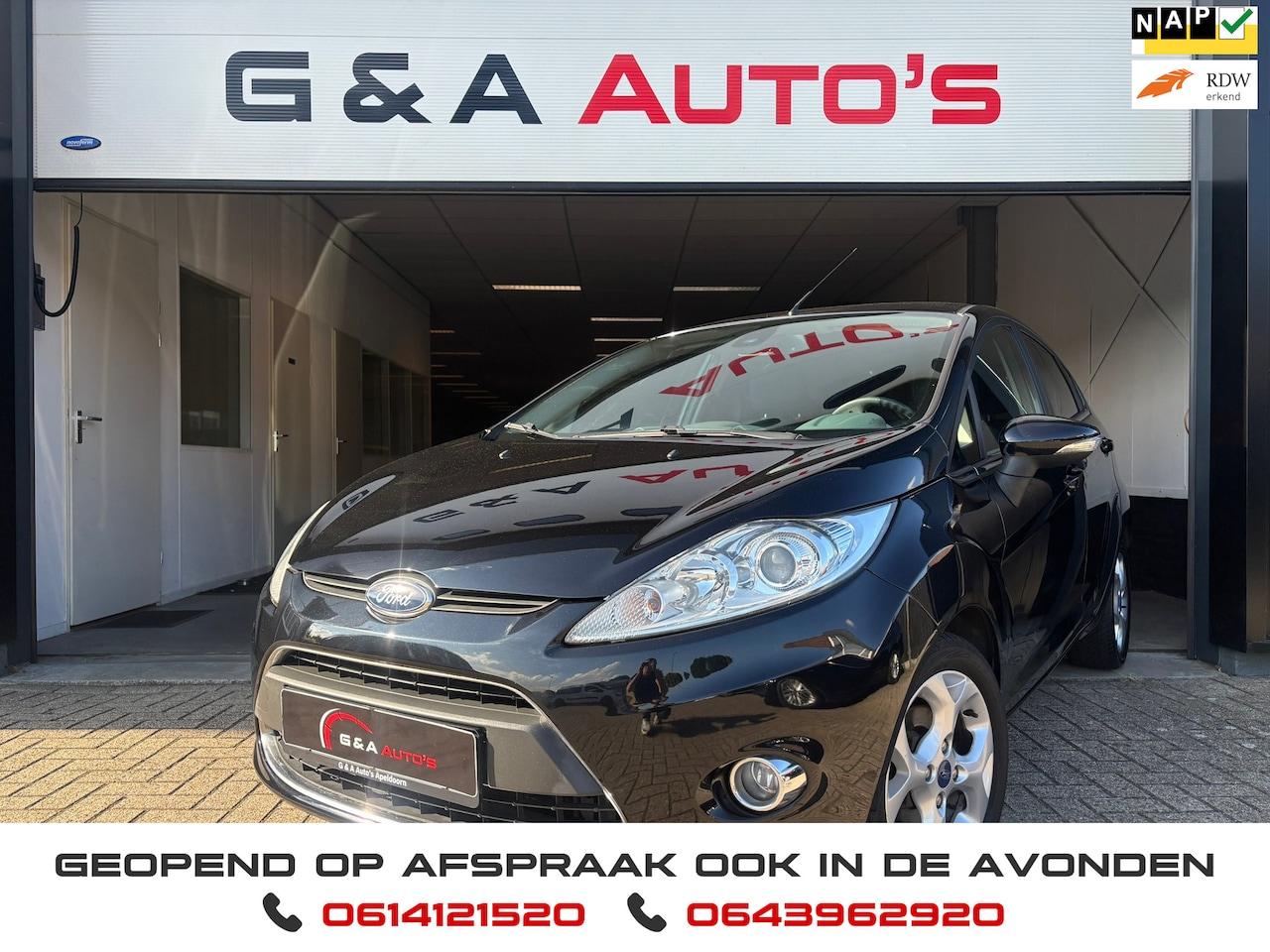 Ford Fiesta - 1.25 Titanium / Airco / PDC / Bluetooth / 1e Eigen / Nw APK - AutoWereld.nl