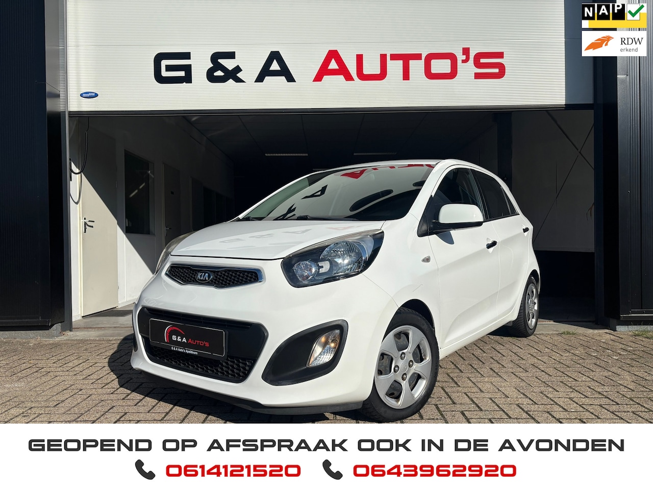 Kia Picanto - 1.0 / AC / STOEL+STUURVERW / ELLEKT-PAKKET / 5 DRS / NW APK - AutoWereld.nl