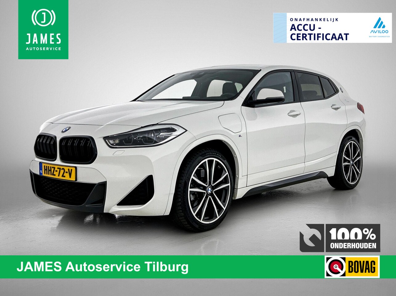 BMW X2 - xDrive25e High Executive M-SPORT | LEER | EL-ACHTERKLEP - AutoWereld.nl