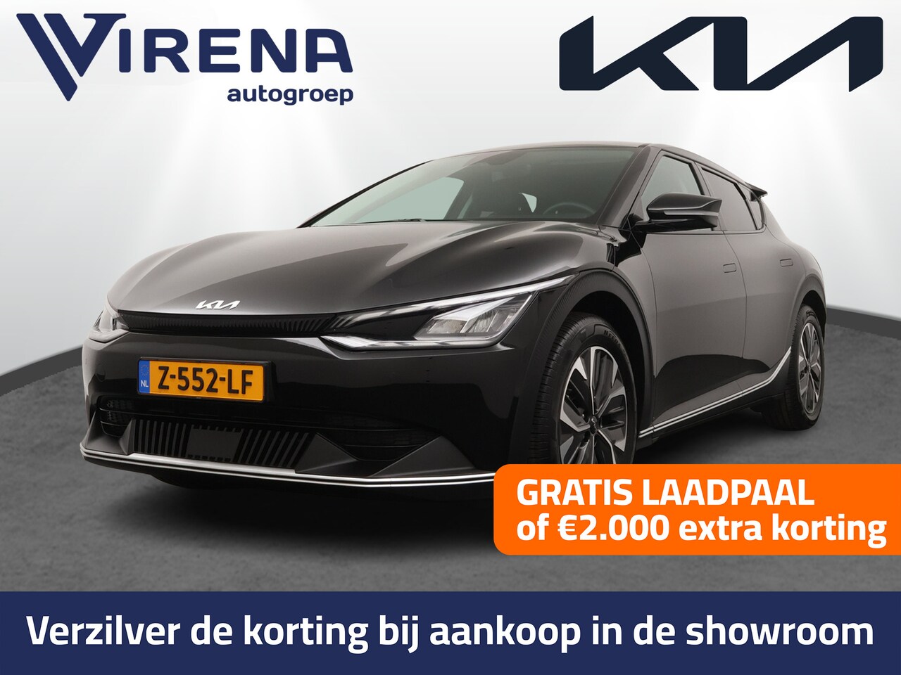 Kia EV6 - Light Edition 58 kWh - SOH 99% - Stoelverwarming - Navigatie - LED koplampen - Privacy Gla - AutoWereld.nl