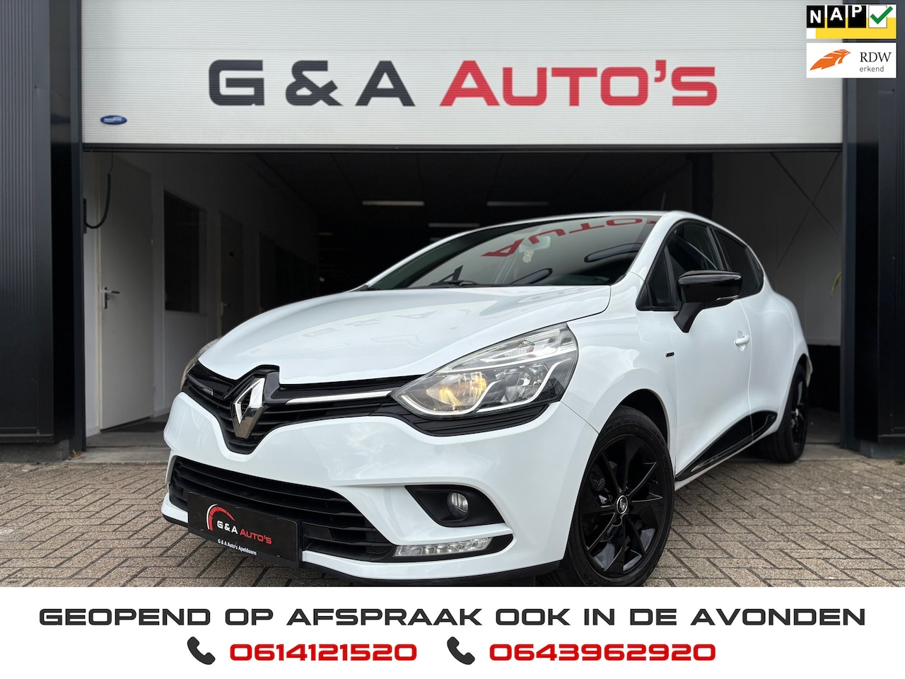 Renault Clio - 0.9 TCe Limited / Airco / Navi / KeyLess / PDC / LED / LMV / NW APK - AutoWereld.nl