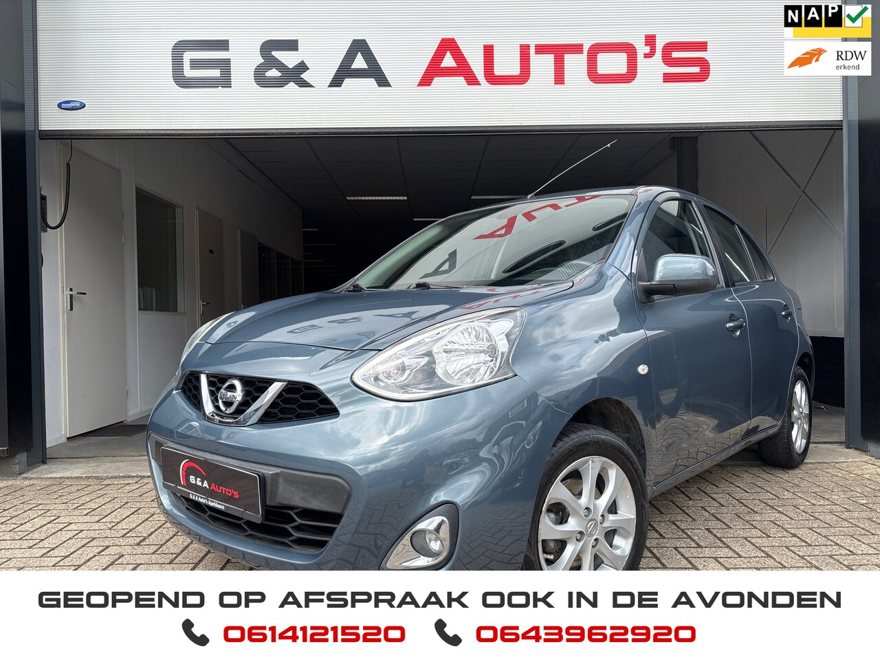 Nissan Micra - 1.2 / NAVI / PDC / CRUISE CTRL / AC - AutoWereld.nl