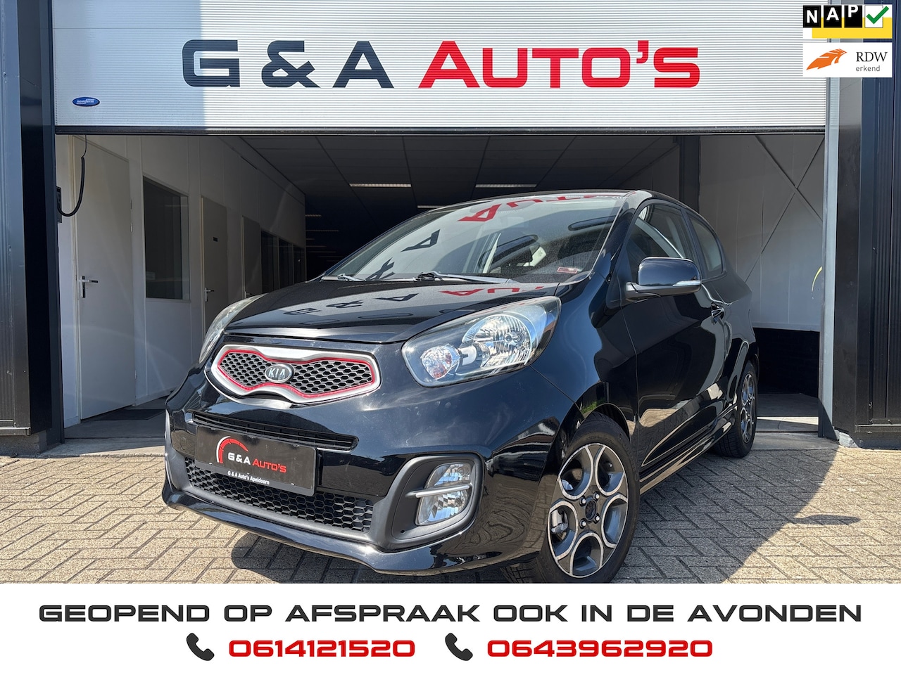 Kia Picanto - 1.2 ECO DYNAMICS / AC / STOELVERW / ELLEKT-PAKKET / ISOFIX - AutoWereld.nl