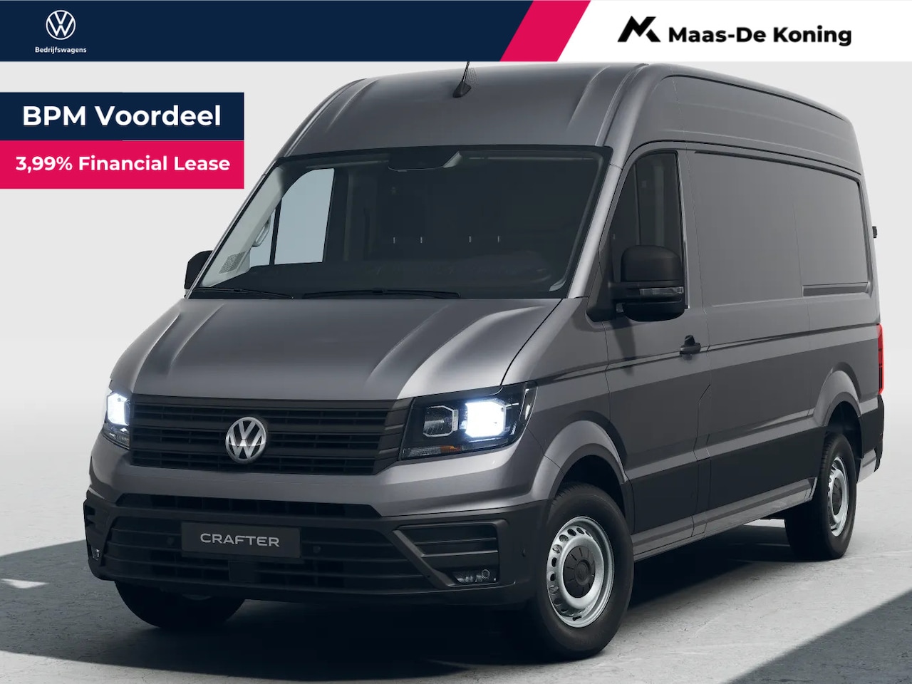 Volkswagen Crafter - Bedrijfswagens 35 2.0TDi 140pk Highline L3H3 344277 - AutoWereld.nl