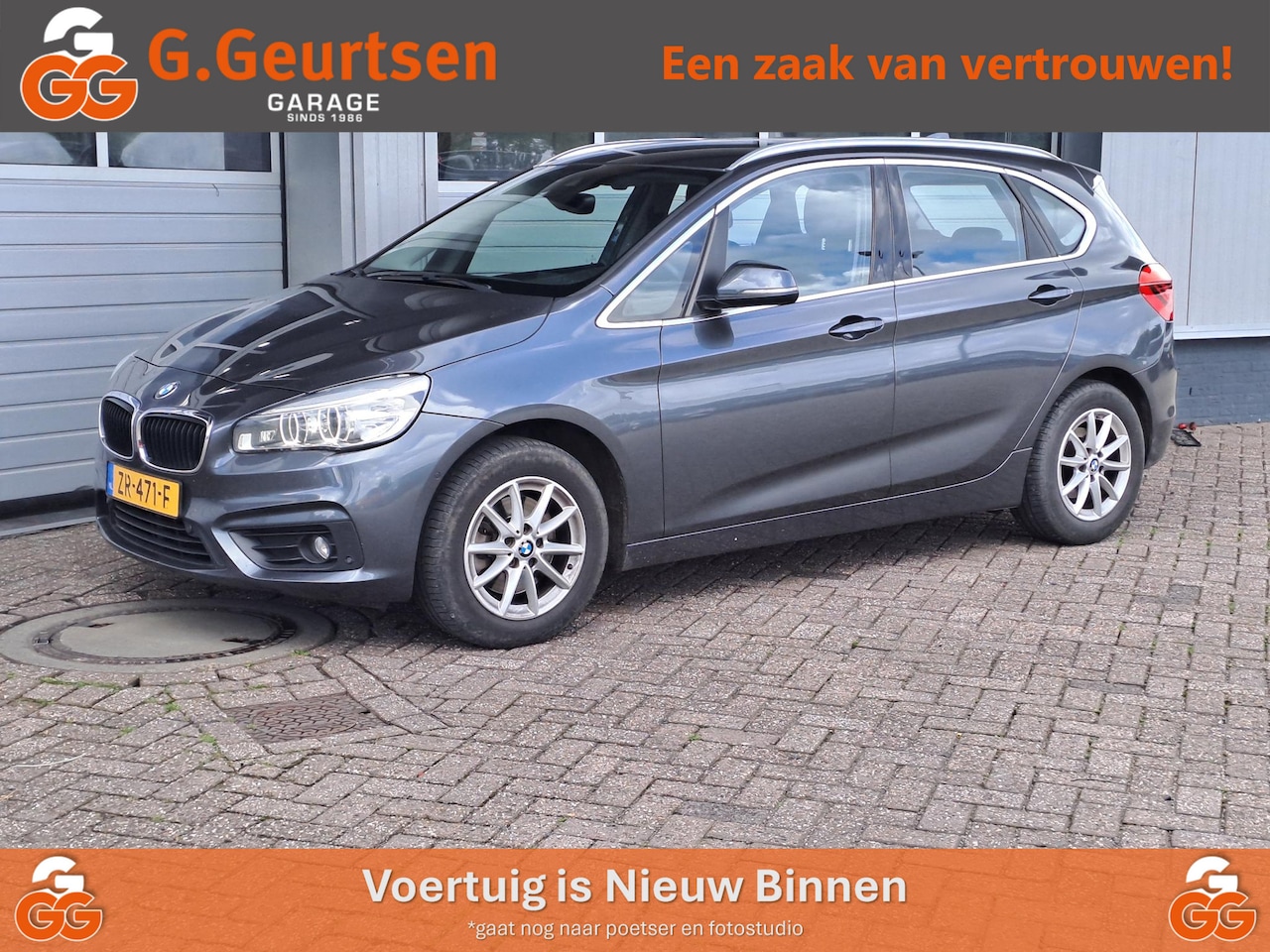 BMW 2-serie Active Tourer - 218i Centennial High Executive Stoelverwarming, Cruis control, Navi, Automaat, - AutoWereld.nl
