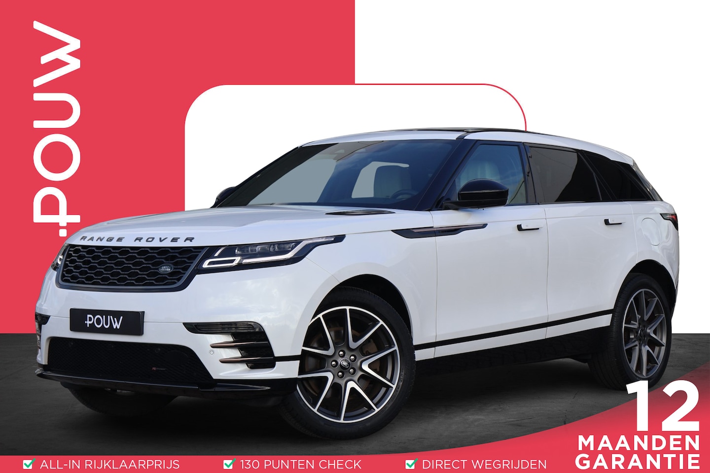 Land Rover Range Rover Velar - 2.0 P400e R-Dynamic HSE | Panoramadak | Leder | Adaptieve Cruise Control | Meridian Sounds - AutoWereld.nl
