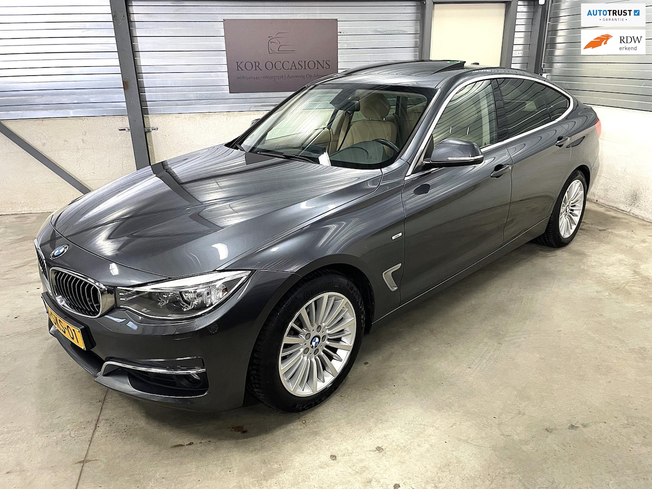 BMW 3-serie Gran Turismo - 320i High Executive panodak Topstaat NAP trekhaak - AutoWereld.nl