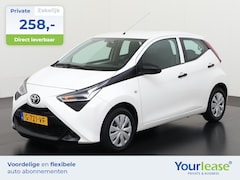 Toyota Aygo - 1.0 VVT-i x-fun | All-in 258, - Private Lease | Zondag Open