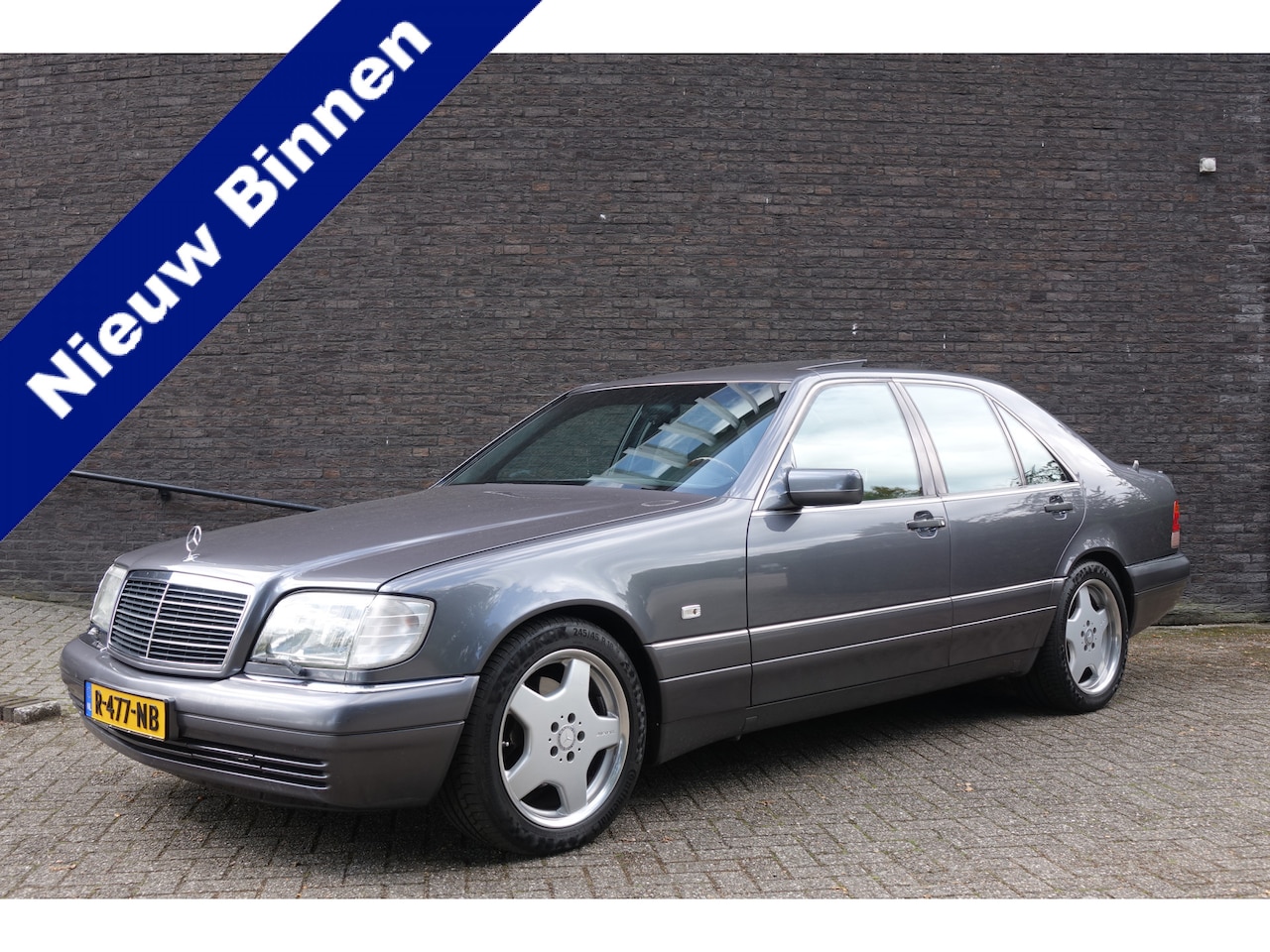 Mercedes-Benz S-klasse - 500 Full options, 18"AMG, schuif/kanteldak, leder, ijskoude airco, TOPSTAAT YOUNGTIMER - AutoWereld.nl