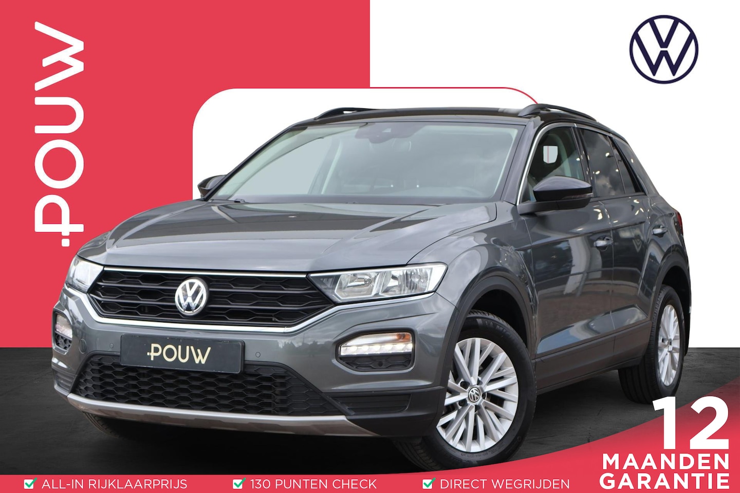 Volkswagen T-Roc - 1.5 TSI 150pk DSG Style | Trekhaak Afneembaar | Camera | PDC | Navigatie - AutoWereld.nl