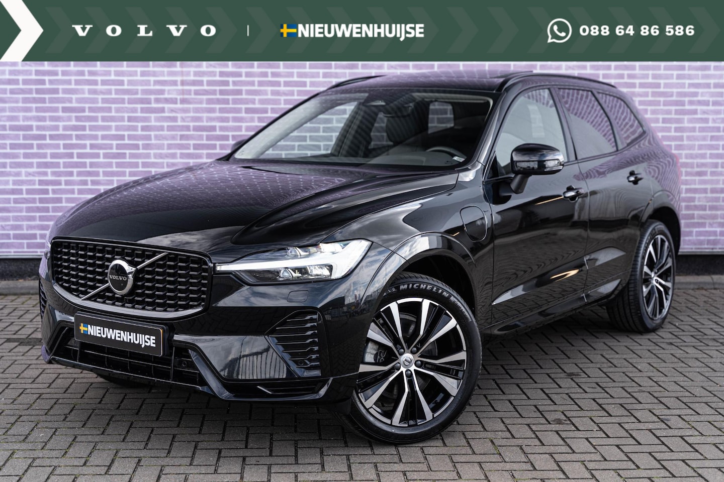 Volvo XC60 - 2.0 T6 Plug-in hybrid AWD Ultimate Bright | Harman Kardon Audio | Stoelverwarming Voor + A - AutoWereld.nl