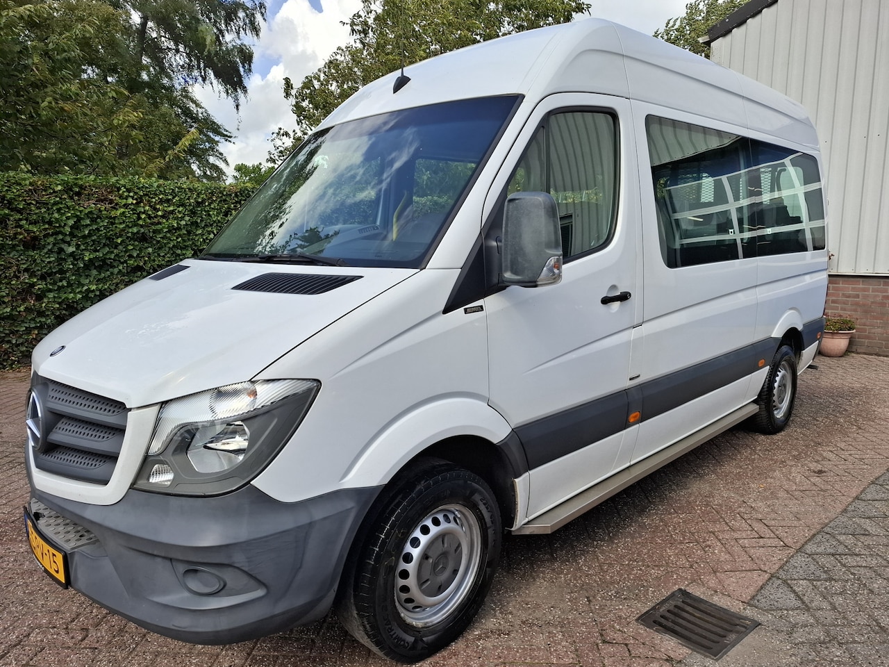 Mercedes-Benz Sprinter - 313 2.2CDI 8450.- INCL BTW 9-PERSOONS EURO6 ROLSTOELVERVOER 130PK - AutoWereld.nl