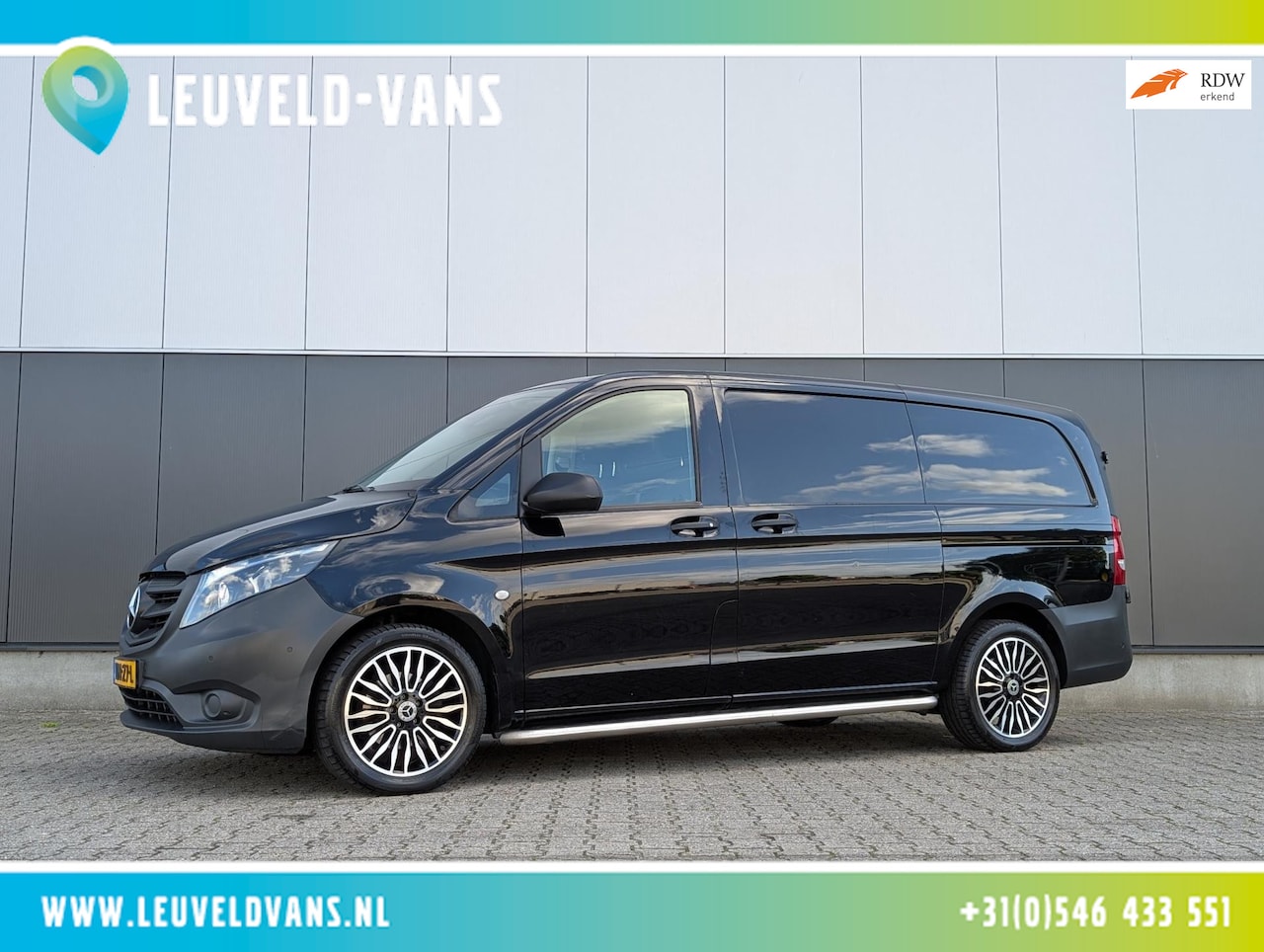 Mercedes-Benz Vito - 114 CDI LANG AUTOMAAT 2X SCHUIFDEUR AIRCO CRUISE TREKHAAK NAVI PDC - AutoWereld.nl