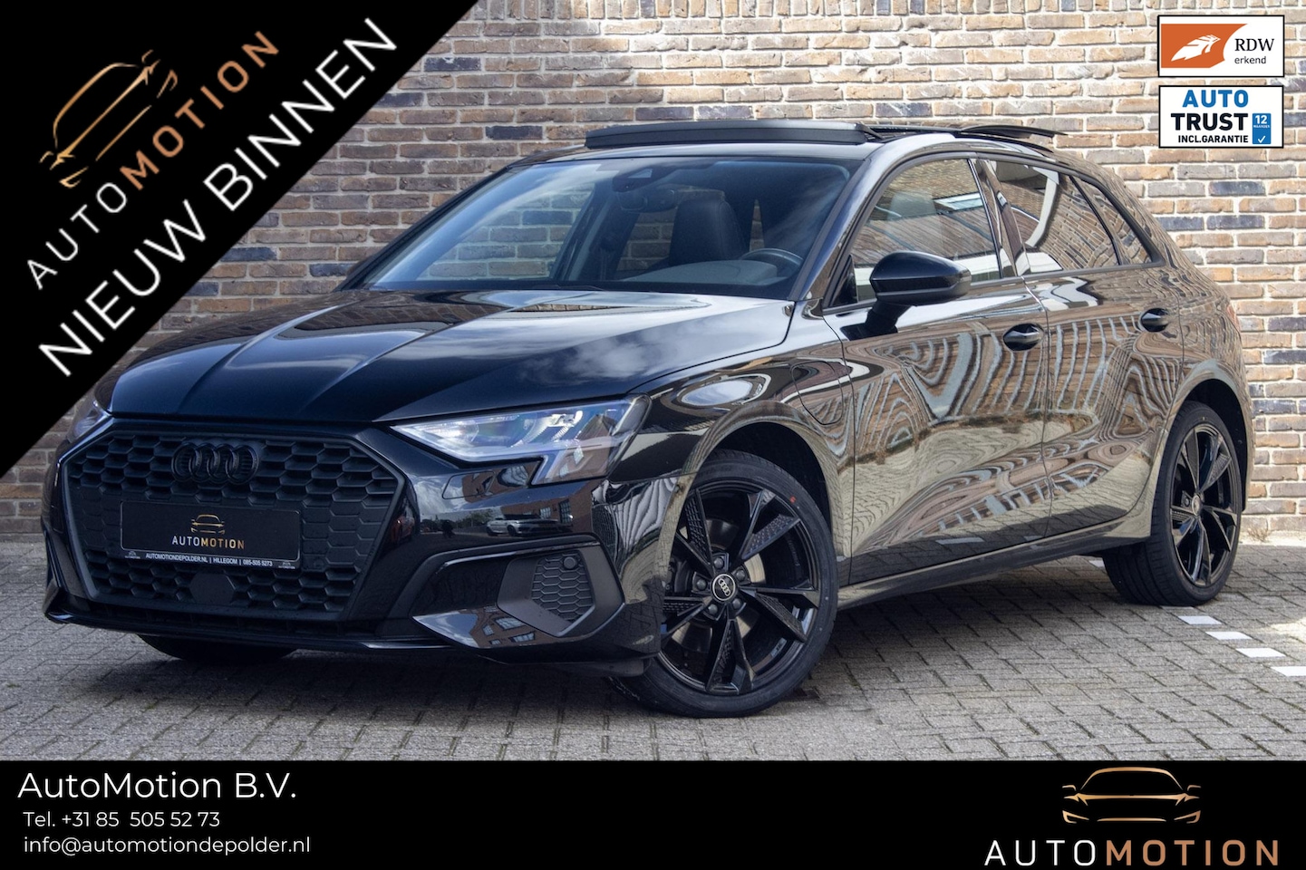 Audi A3 Sportback - 40 TFSI e Pano - Leder - Carplay - Sfeerverlichting - AutoWereld.nl
