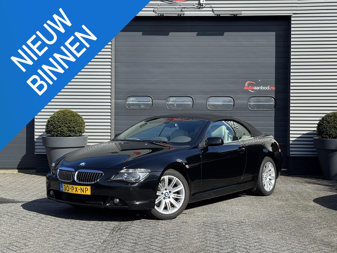 BMW 6-serie Cabrio - 645Ci S | Navigatie | Lederen Bekleding | Climate Control | Stoelverwarming | - AutoWereld.nl