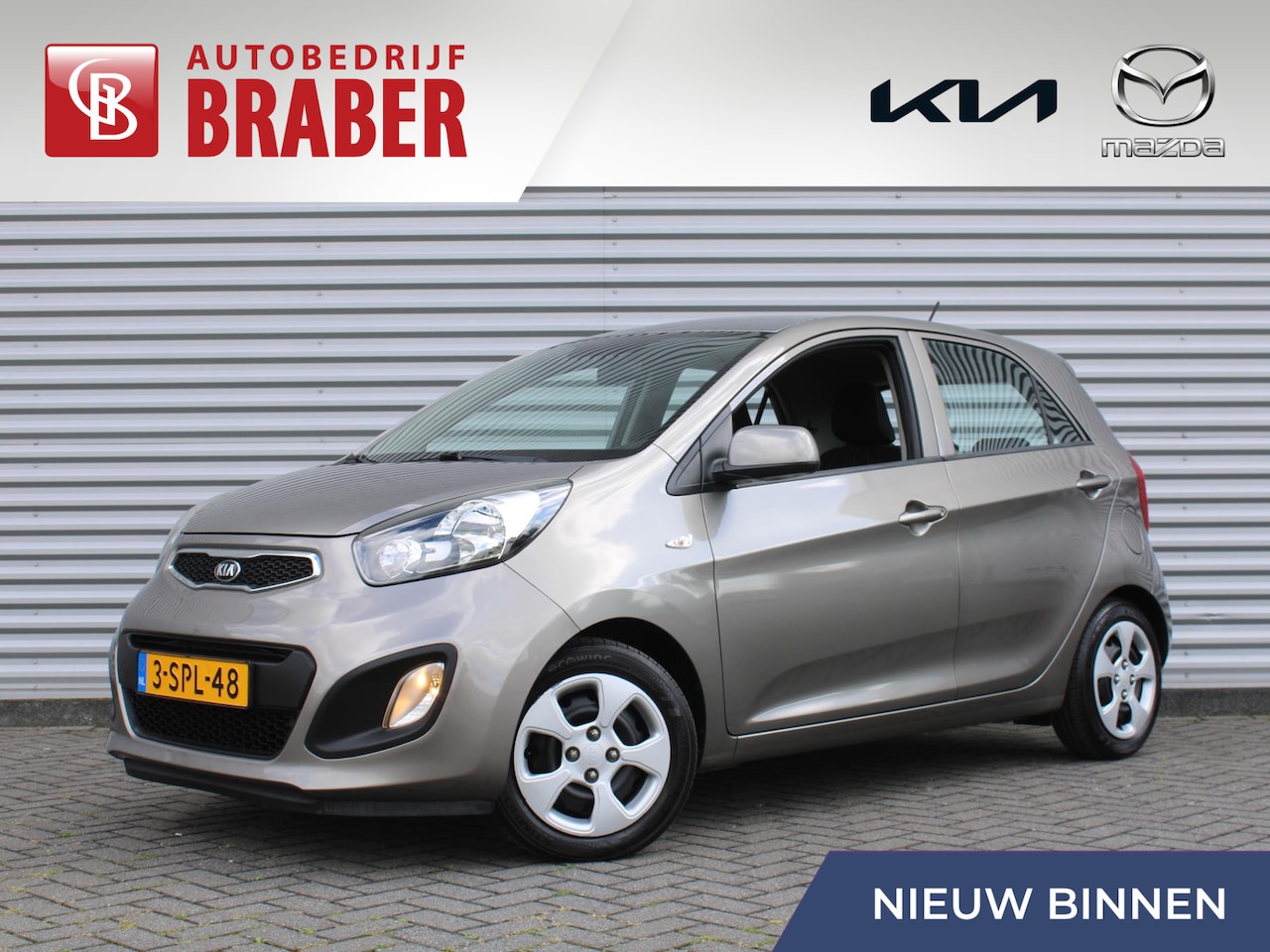 Kia Picanto - 1.2 CVVT Comfort Pack | Automaat | Airco | Elektr. ramen v+a | Elektr. spiegels | Radio/CD - AutoWereld.nl