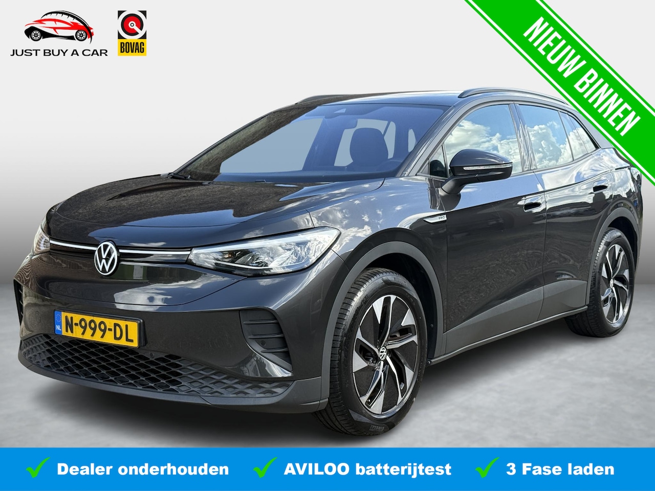 Volkswagen ID.4 - Life 77 kWh SoH 94% / Stoel en Stuurverwarming / Comfort pakket / Extra Winterbanden / - AutoWereld.nl