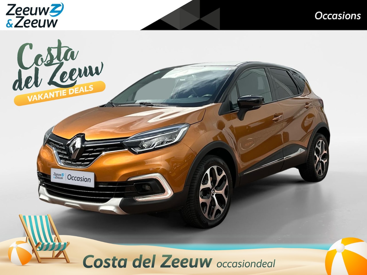 Renault Captur - 1.2 TCe Edition One | Automaat | Navigatie | Camera | Parkeersensoren | Bluteooth | Airco - AutoWereld.nl