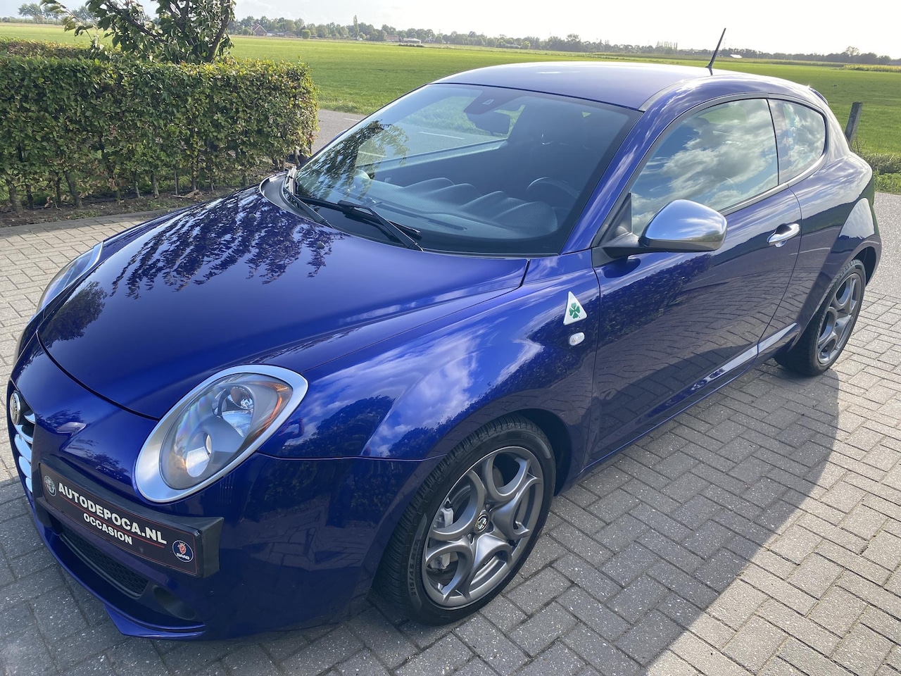 Alfa Romeo MiTo - 1.4 T Quadrifoglio Verde 170 PK - Handbak - Blu Tornado 78.899 KM!! - AutoWereld.nl