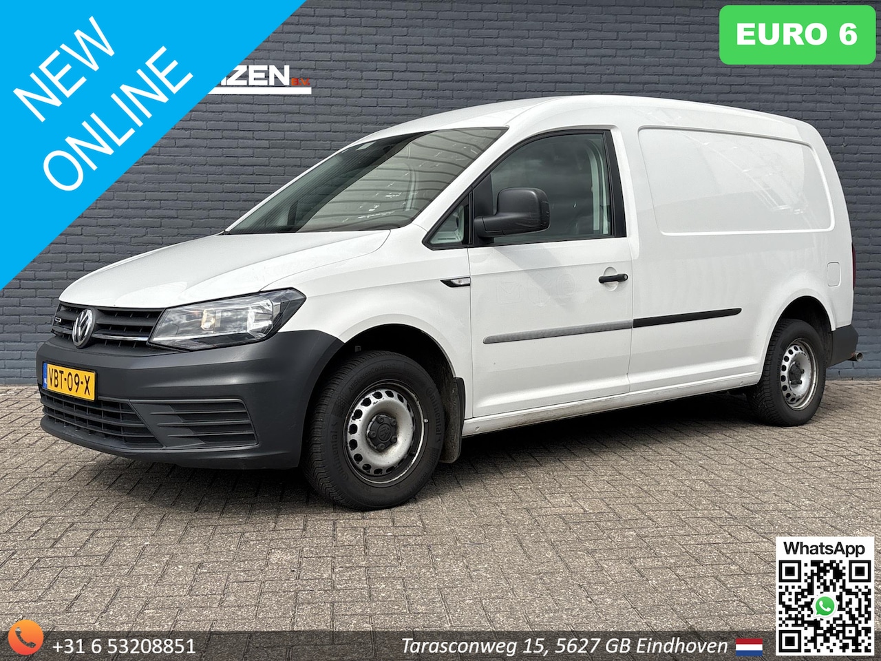 Volkswagen Caddy Maxi - 1.4 TGI L2H1 EcoFuel | € 4.950,- NETTO! | Euro 6 | Cruise | PDC | - AutoWereld.nl