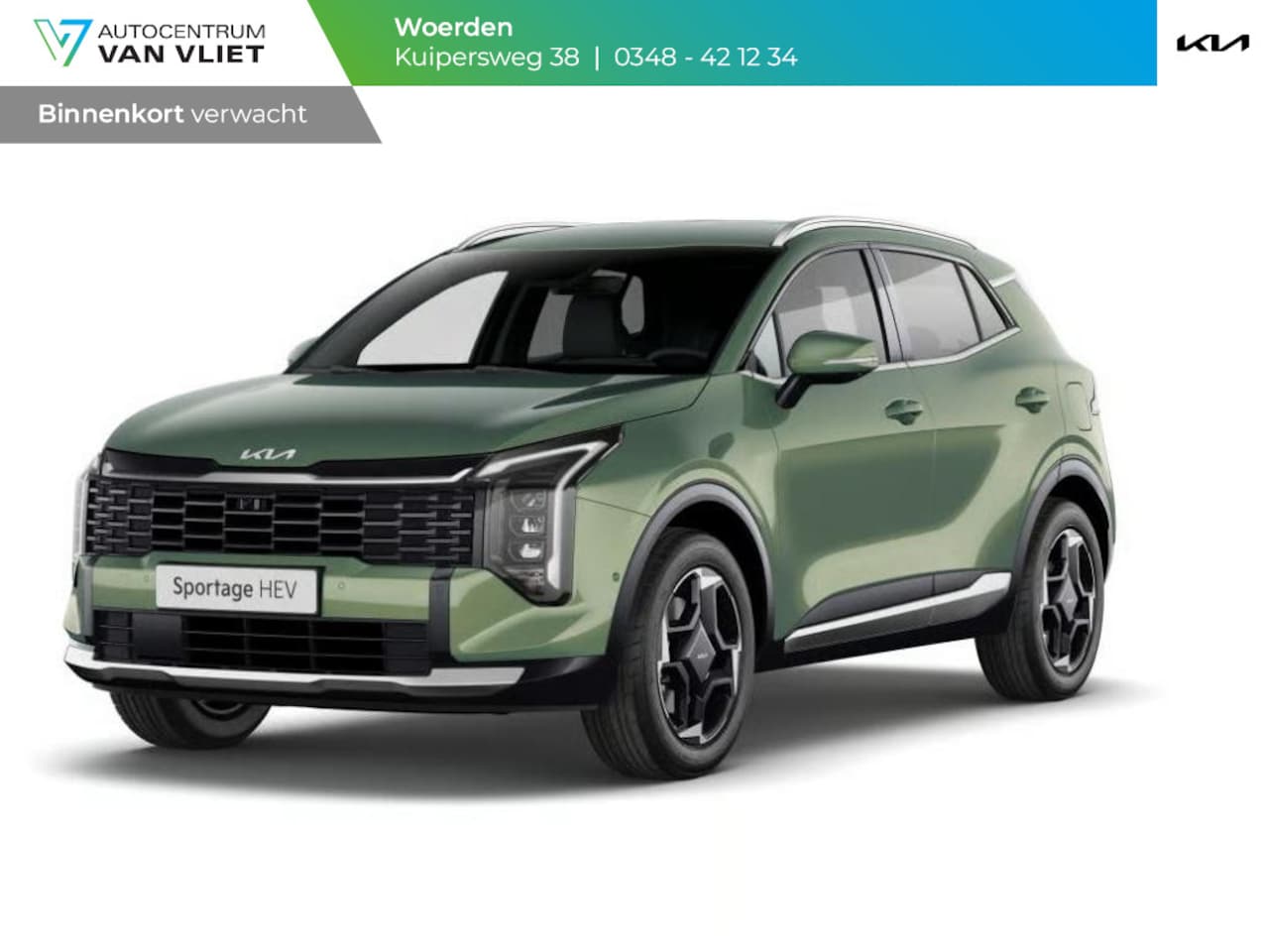 Kia Sportage - 1.6 T-GDi Plug-in Hybrid DynamicPlusLine Nieuw Model | Stoel & Stuurverwarming | Navigatie - AutoWereld.nl