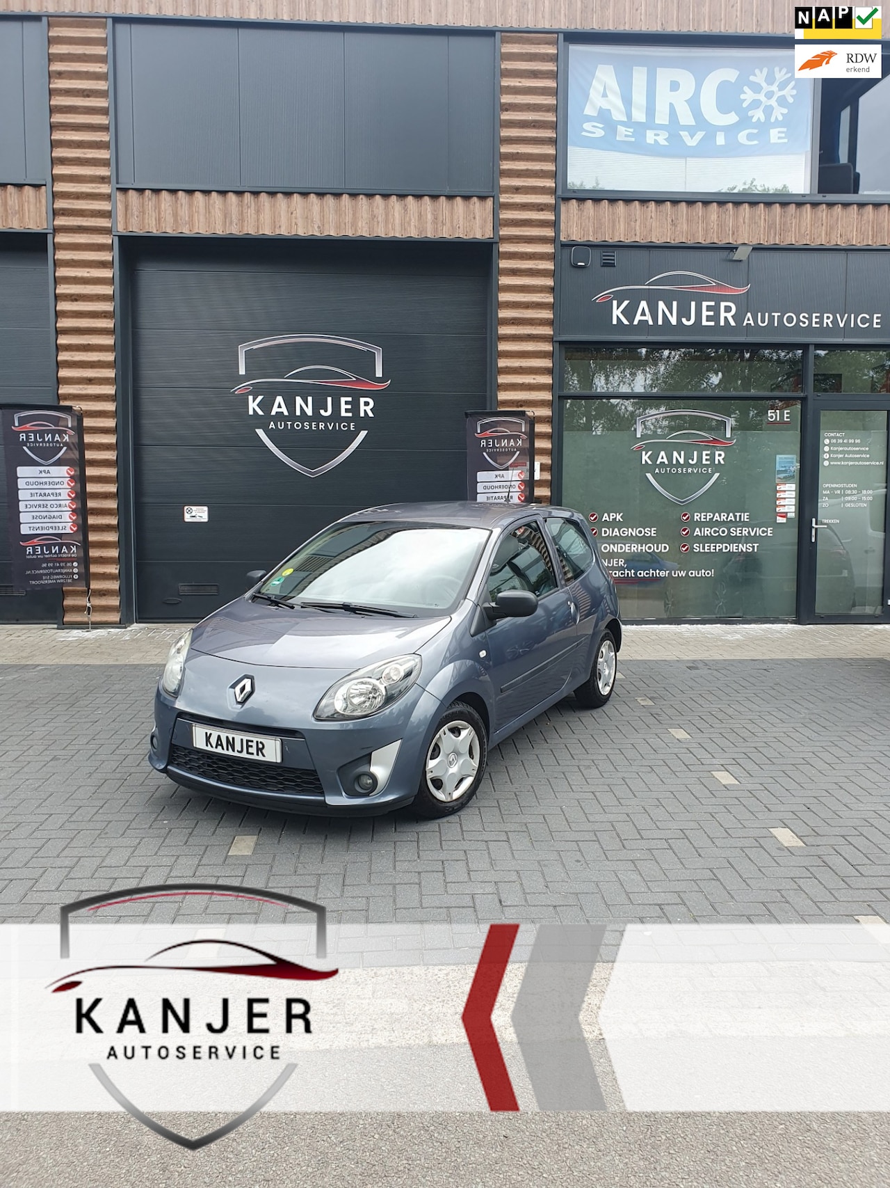 Renault Twingo - 1.2-16V Authentique AIRCO NIEUWE APK 09/2026 - AutoWereld.nl
