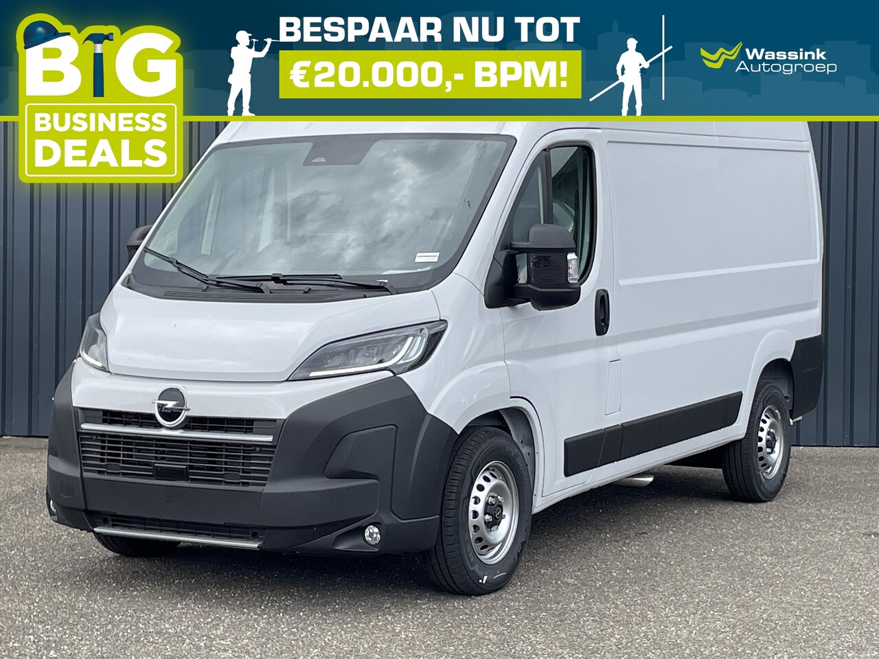 Opel Movano - GB 2.2 D 140pk S&S L2H2 35 EAT8 I Camera I DAB I Parkeersensoren I Cruise I Carplay I Auto - AutoWereld.nl