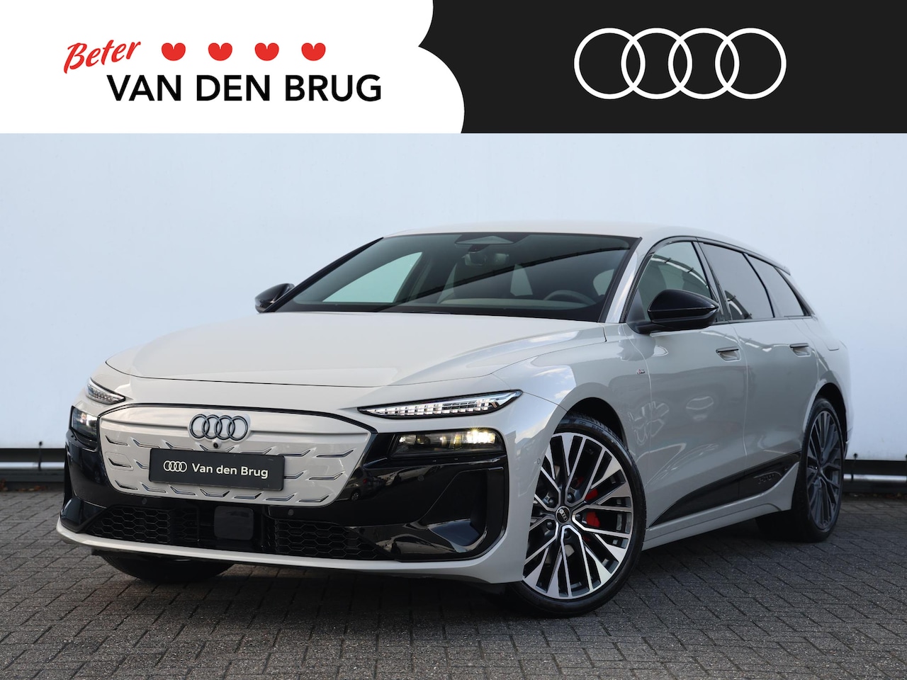 Audi A6 Avant e-tron - S edition 83 kWh | Optiek zwart | Privacy glas | Rode remklauwen | Sportstoelen | - AutoWereld.nl