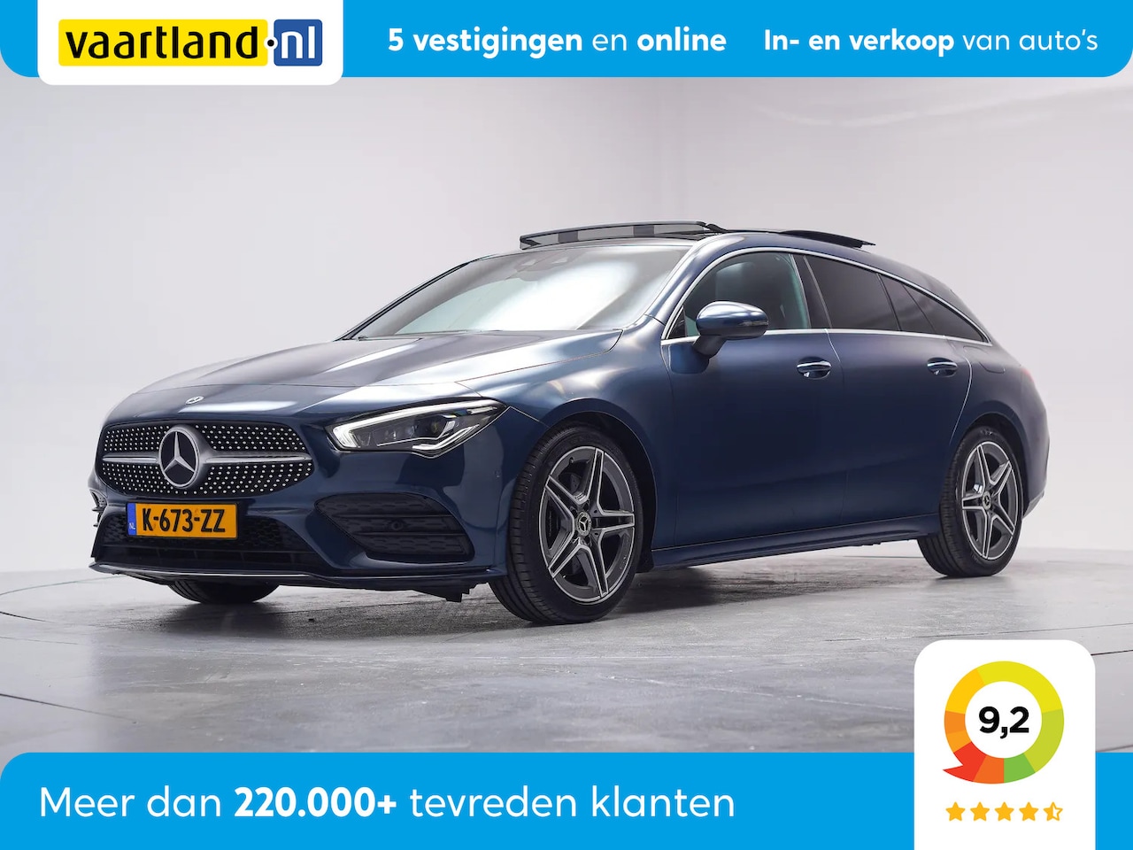 Mercedes-Benz CLA-klasse Shooting Brake - 200 AMG 163pk Business Aut. [ Panorama LED Ambienteverlichting ] - AutoWereld.nl