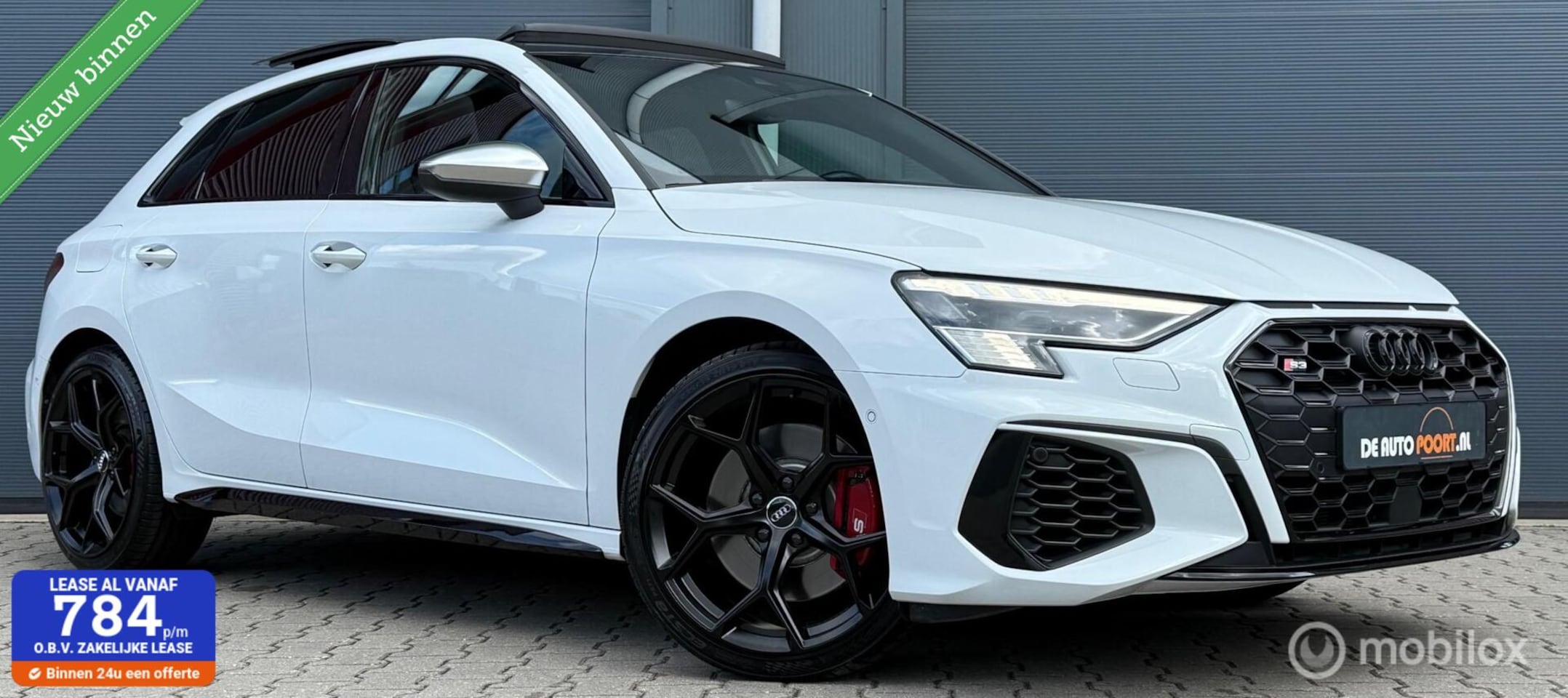 Audi S3 - 2.0 TFSI S3 quattro 310PK Pano.dak/Viritual/LED-Matrix/19" - AutoWereld.nl
