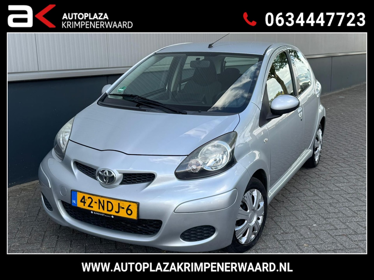 Toyota Aygo - 1.0-12V Comfort Automaat Nieuwe apk Nette auto NAP - AutoWereld.nl