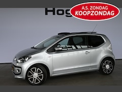 Volkswagen Up! - 1.0 high up BlueMotion Panoramadak Leder Stoelverwarming Goed Onderhouden Inruil Mogeljik