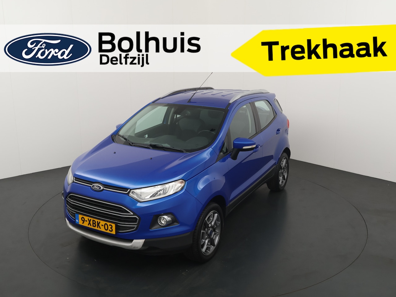 Ford EcoSport - EcoBoost 125PK Titanium | Trekhaak I Climate control I Cruise I 17" LMV | - AutoWereld.nl