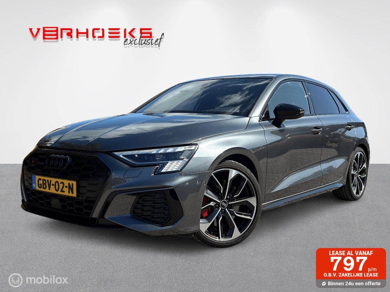 Audi S3 - 2.0 TFSI S3 quattro / Pano / leer / B&O / 19" / ACC - AutoWereld.nl