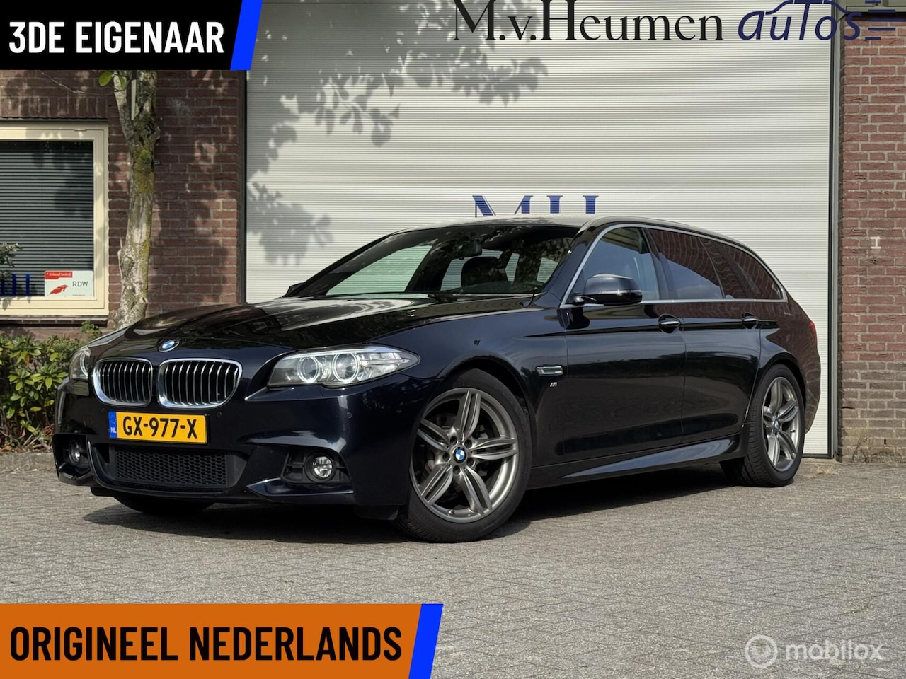 BMW 5-serie Touring - 520d LCi M Sport High Executive Trekhaak Leder - AutoWereld.nl