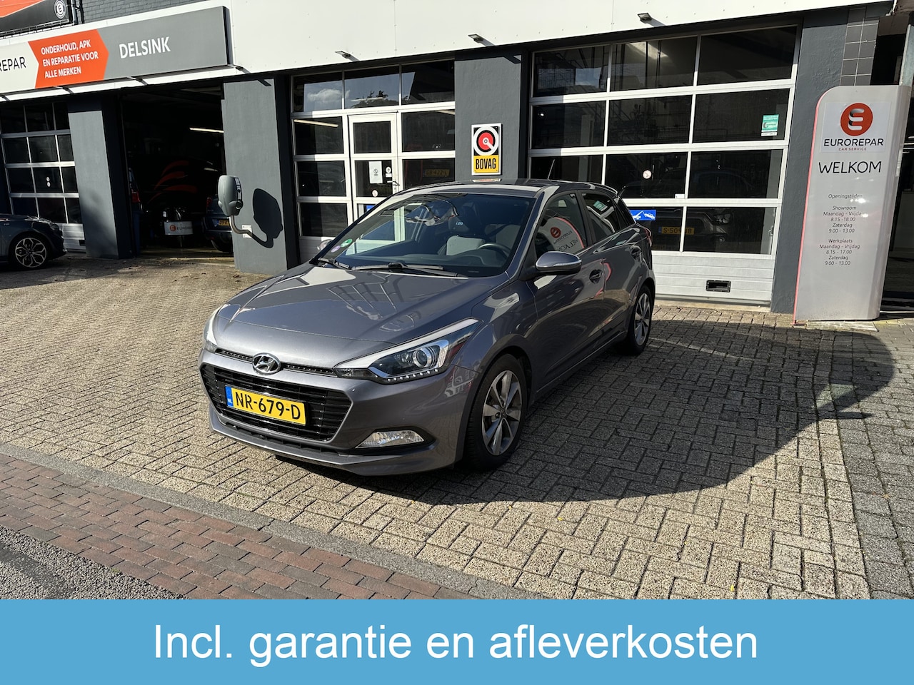 Hyundai i20 - 1.0 T-GDI Go! All-in Prijs Airco/Cruise/Camera/Navi - AutoWereld.nl