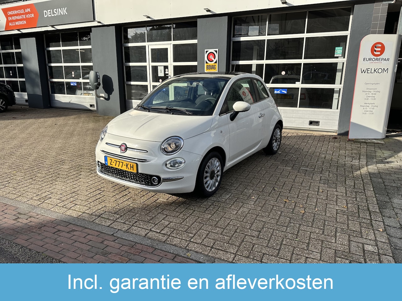 Fiat 500 - 1.0 Hybrid Dolcevita Finale All-in Prijs Panoramadak/Airco/Apple CarPlay, Android auto/Cru - AutoWereld.nl