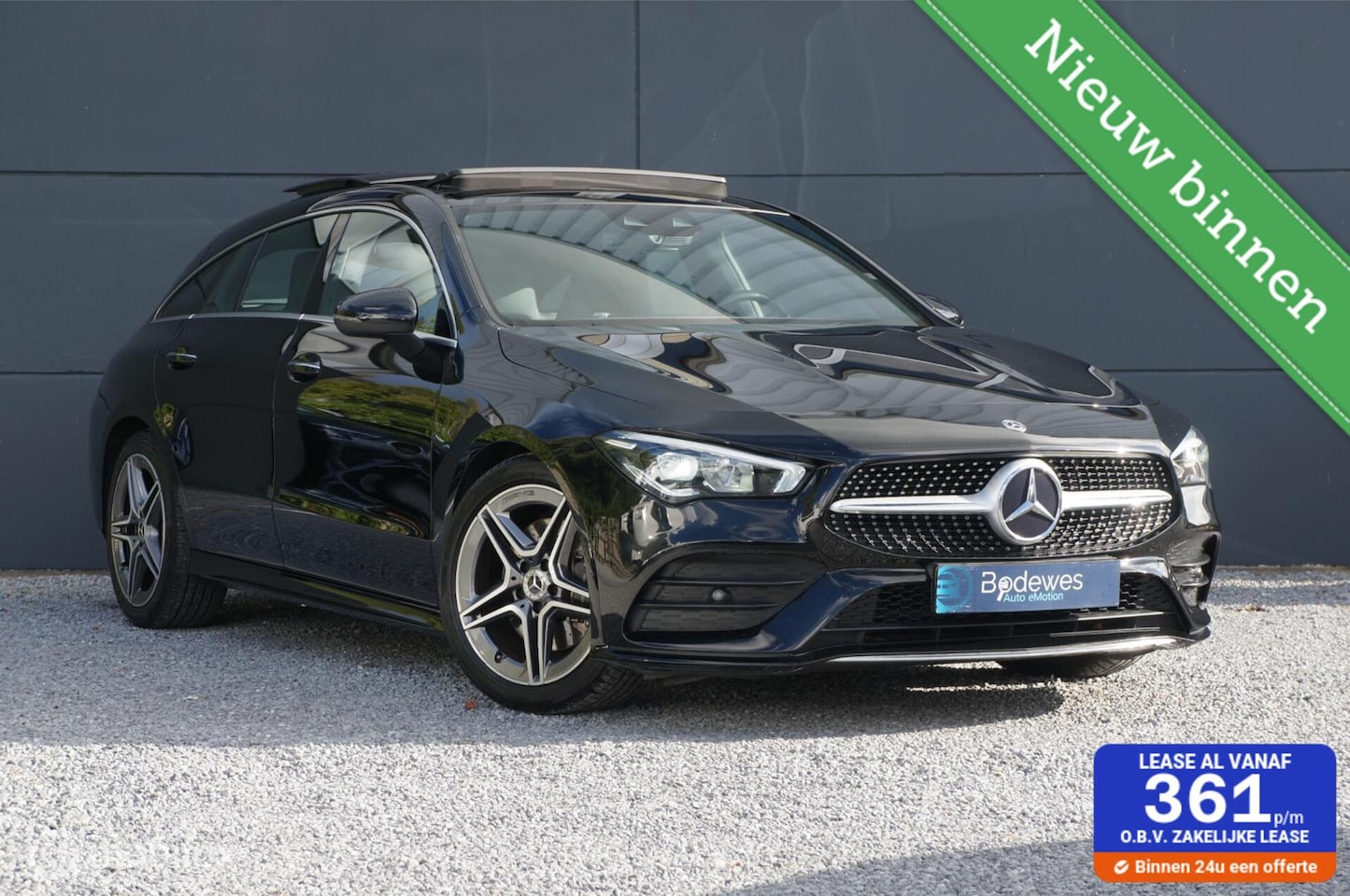Mercedes-Benz CLA-klasse Shooting Brake - 200 Bns Sol AMG Navi Cam! - AutoWereld.nl